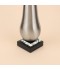 Elegant stainless steel vase - silver - 44×10×10 cm - 2M3A40038
