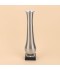 Elegant stainless steel vase - silver - 44×10×10 cm - 2M3A40038