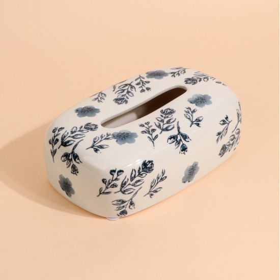 Ceramic tissue box with a unique design - 6 x 22 cm - 2M3D2400120