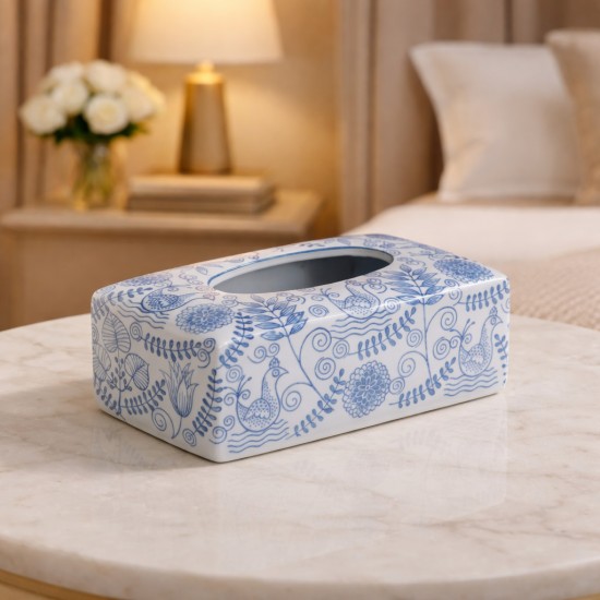 Uniquely designed ceramic tissue box - 2M3D2400227