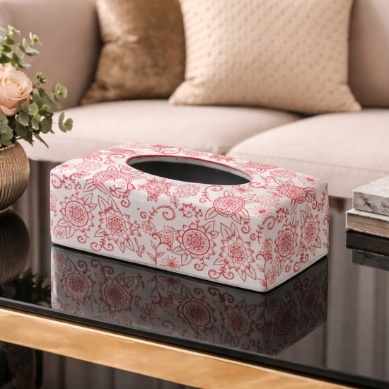 Ceramic tissue box with a unique design - 2M3D2400230