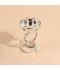 Crystal incense burner with a unique design - 8 x 13 cm - 2M3F300156