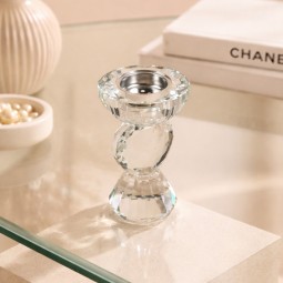 Crystal incense burner with a unique design - 8 x 13 cm - 2M3F300156