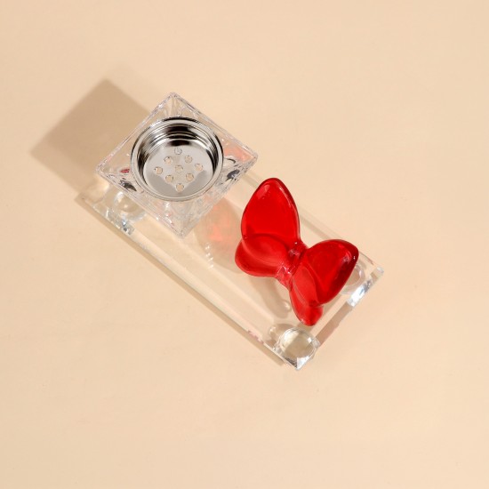 Crystal incense burner with a unique design - 14×6×5 cm - 2M3F200014