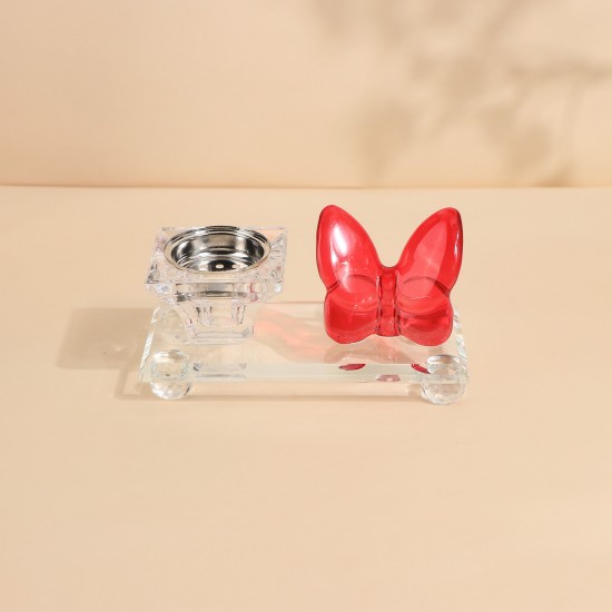 Crystal incense burner with a unique design - 14×6×5 cm - 2M3F200014