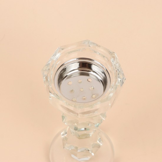 Crystal incense burner with a unique design - 10 x 20 cm - 2M3F200103 Crystal incense burner with a unique design - 10 x 20 cm - 2M3F200103