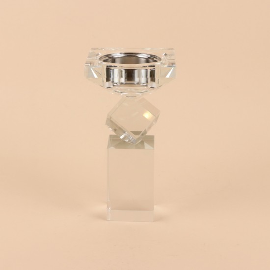 Crystal incense burner with a unique design - 9 x 17 cm - 2M3F200107
