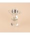 Crystal incense burner with a unique design - 9 x 17 cm - 2M3F200107