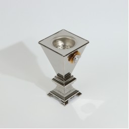 Luxury decorative incense burner, stainless steel, silver - 2S1R200139 Luxury decorative incense burner, stainless steel, silver - 2S1R200139