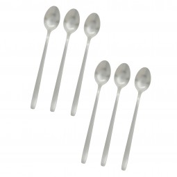 Stainless steel ice cream spoons - Silver - 20 cm - 2M1D100242