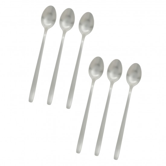 Stainless steel ice cream spoons - Silver - 20 cm - 2M1D100242