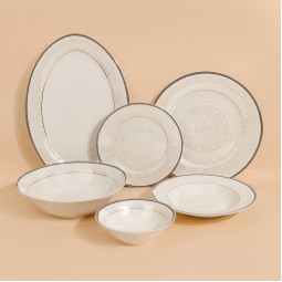 Elegant 26-piece dinnerware set - 2M1MM100661