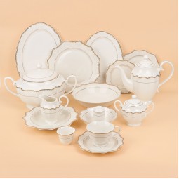 Classic Luxury Dinnerware Set - 6 Persons - 63 Pieces - 2S1MM100254