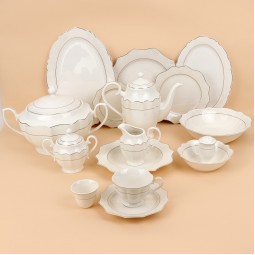 Classic Luxury Dinnerware Set - 6 Persons - 63 Pieces - 2S1MM100255