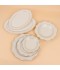 Classic Luxury Dinnerware Set - 6 Persons - 63 Pieces - 2S1MM100256