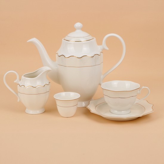Classic Luxury Dinnerware Set - 6 Persons - 63 Pieces - 2S1MM100256