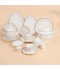 Classic Luxury Dinnerware Set - 6 Persons - 63 Pieces - 2S1MM100258