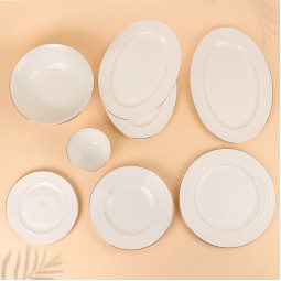 طقم مائدة فاخر 28 قطعة – تجربة ضيافة راقية - 2S1MM100547
