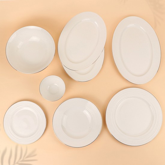 طقم مائدة فاخر 28 قطعة – تجربة ضيافة راقية - 2S1MM100547
