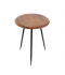 Single Wooden Serving Table with Metal Base - 2UU22-111 Single Wooden Serving Table with Metal Base - 2UU22-111