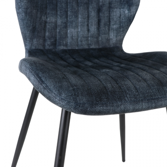 Gray velvet chair, 88*48*40 cm Gray velvet chair, 88*48*40 cm
