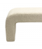 Modern sofa, white, boucle, 90*35*46 cm Modern sofa, white, boucle, 90*35*46 cm