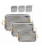 Elegant stainless steel tabasi set - silver and gold - 3 pieces Elegant stainless steel tabasi set - silver and gold - 3 pieces