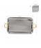 Elegant stainless steel tabasi set - silver and gold - 3 pieces Elegant stainless steel tabasi set - silver and gold - 3 pieces