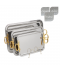 Elegant stainless steel tabasi set - silver and gold - 3 pieces Elegant stainless steel tabasi set - silver and gold - 3 pieces