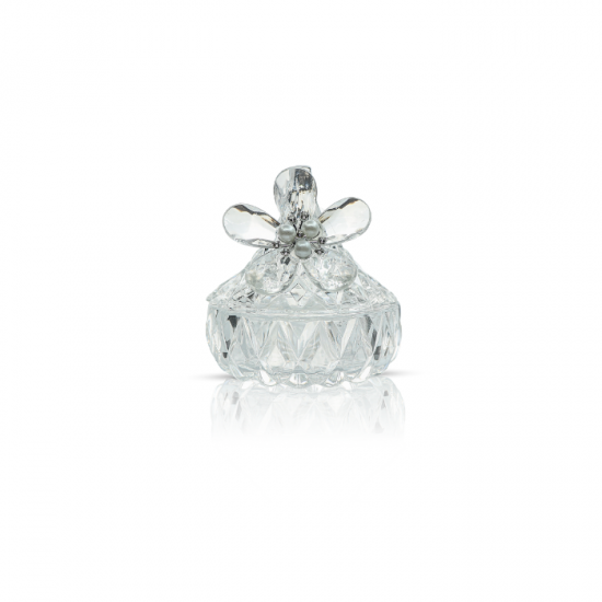 Elegant Glass Sugar Bowl - 2AA8-455 Elegant Glass Sugar Bowl - 2AA8-455