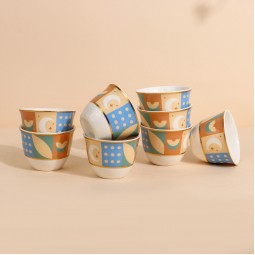 Uniquely designed 12-piece coffee cup set - 2G1TT500010
