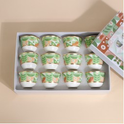 Uniquely designed 12-piece coffee cup set - 2G1TT500011