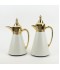 Tulane Coffee Tea Thermos Set - 0.7L / 1L - White Golden Tulane Coffee Tea Thermos Set - 0.7L / 1L - White Golden