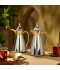 Tulane Coffee Tea Thermos Set - 0.7L / 1L - Golden Silver