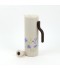 Beige Thermal Tea Thermos with Elegant Floral Design, 1 Liter - 2GG1-B22-084