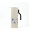 Beige Thermal Tea Thermos with Elegant Floral Design, 1 Liter - 2GG1-B22-084