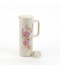 Beige Thermal Tea Thermos with Elegant Floral Design, 1 Liter - 2GG1-B22-094 Beige Thermal Tea Thermos with Elegant Floral Design, 1 Liter - 2GG1-B22-094