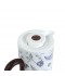 White thermal tea thermos with a luxurious floral design, 1 liter - 2GG1-B22-096