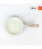 Light beige granite frying pan with wooden handle, single size, 28 cm - 2M1A400049