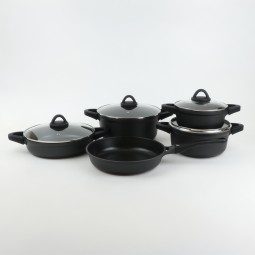 9-piece black granite cookware set - 2M1AA400022 9-piece black granite cookware set - 2M1AA400022