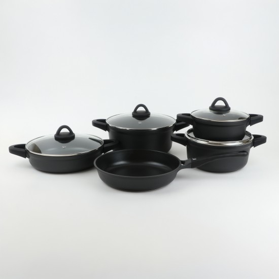 9-piece black granite cookware set - 2M1AA400022 9-piece black granite cookware set - 2M1AA400022