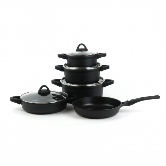 9-piece black granite cookware set - 2M1AA400022 9-piece black granite cookware set - 2M1AA400022