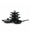 9-piece black granite cookware set - 2M1AA400022 9-piece black granite cookware set - 2M1AA400022