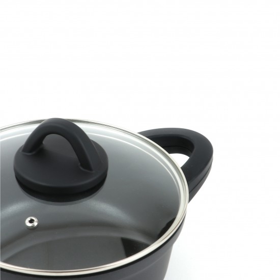 9-piece black granite cookware set - 2M1AA400022 9-piece black granite cookware set - 2M1AA400022