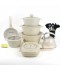 Beige Granite Cookware Set, 21 Pieces - 2M1AA400130