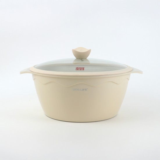 Beige Granite Cookware Set, 21 Pieces - 2M1AA400130