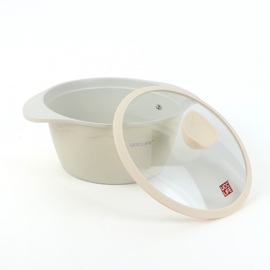 Beige Granite Cookware Set, 21 Pieces - 2M1AA400130