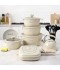 Beige Granite Cookware Set, 21 Pieces - 2M1AA400130