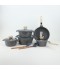 Granite Cookware Set - 11 Pieces - Gray - 2M1AA400160