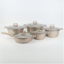Granite Cookware Set - 10 Pieces - 2M1AA400181 Granite Cookware Set - 10 Pieces - 2M1AA400181